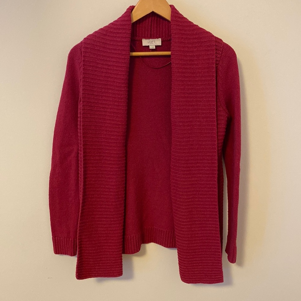 LOFT Open Cardi Sweater